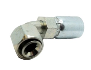 R526 - 90 Deg Female JIC - R5 Series Crimp Fitting